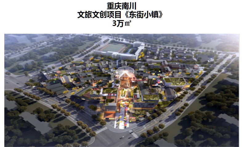 重慶南川文旅文創項目《東街小鎮》